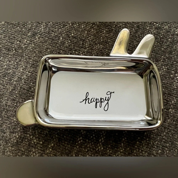 Animal Ears “happy” Trinket Tray - Picture 1 of 5